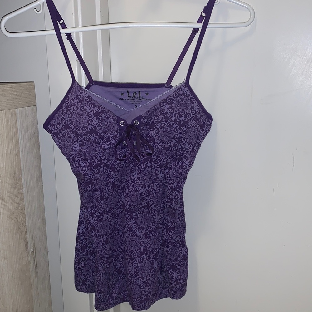 L.e.i - Life Energy Intelligence - padded tank top (Small)